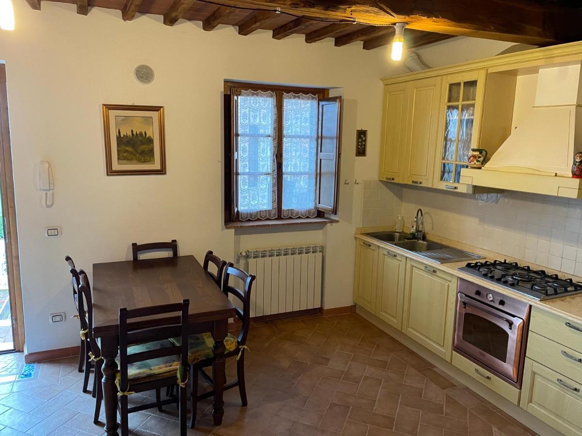 Ferienwohnung Il Rifugio Nelle Crete Vescona Exterior foto