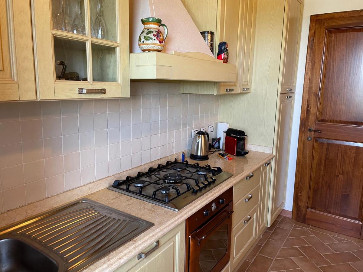 Ferienwohnung Il Rifugio Nelle Crete Vescona Exterior foto